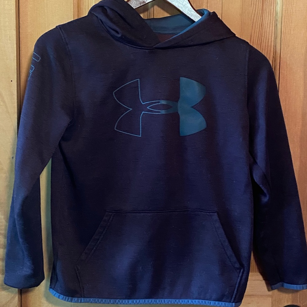 Boys Champion Hoodie- M- Deep Purple